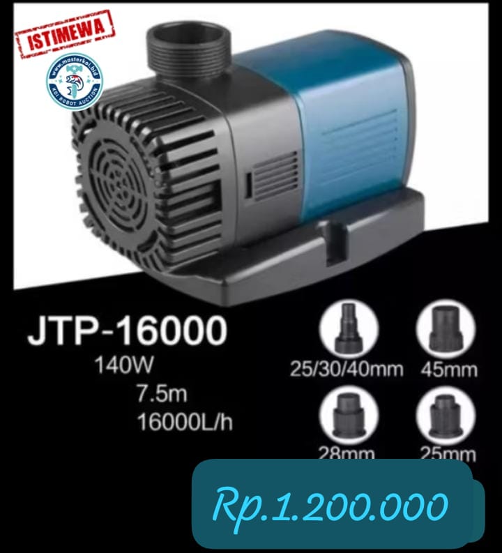 MESIN POMPA SUNSUN JTP 16000 TERBARU DR TOKO ORIGINAL POMPA TERBAIK DI KELASNYA 10cm