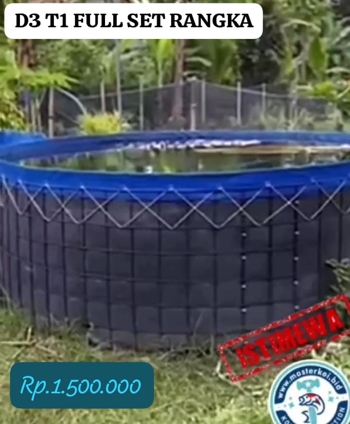 DESKRIPSI 1 UNIT KOLAM VETTBUNDAR D3T1KELENGKAPAN KOLAM FULLSET RANGKA BESI BAHAN TERPAL ORCHID SEMI KARET KUAT DAN TEBALWARNA 3 VARIAN BIRU HIJAUHITAMKUNING ORANGEPEMBUANGAN TENGAH KOLAM VETT DESAIN DARI PABRIK ORIGINAL NOTE PEMBAYARAN NON REKPEN 20cm