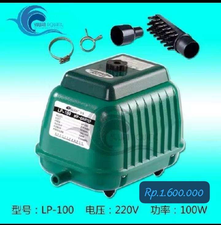 MESIN AERATOR MADE IN JAPAN RESUN LP100 ORIGINAL TERBARU DARI AGEN TOKO TERBAIK DI KELASNYA NOTE PEMBAYARAN NON REKPEN 10cm