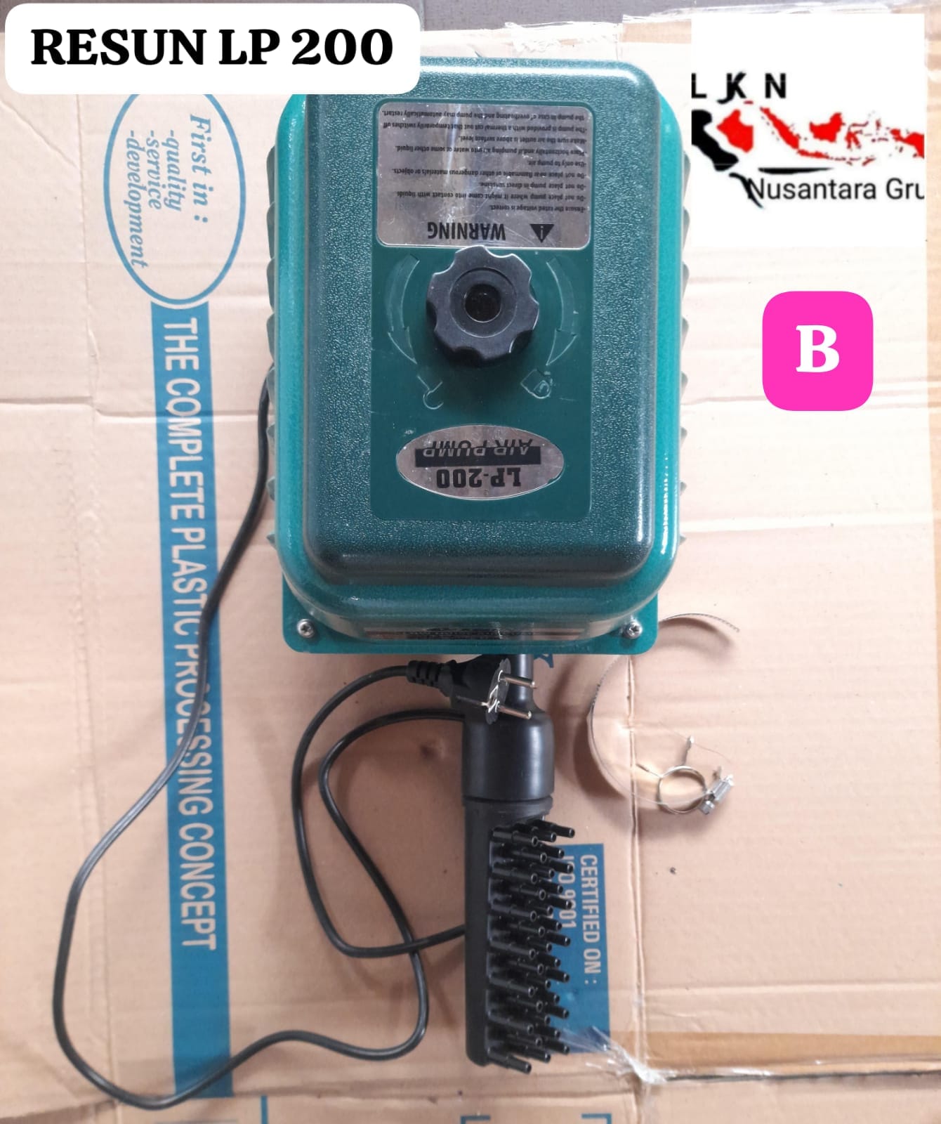 MESIN AERATOR RESUN LP 200 SECOND MASIH NORMAL BARU PEMAKAIAN 1BULAN TERBAIK DI KELASNYA LOKASI BOGOR PEMBAYARAN WAJIB DI INVOICE ADMIN 50cm