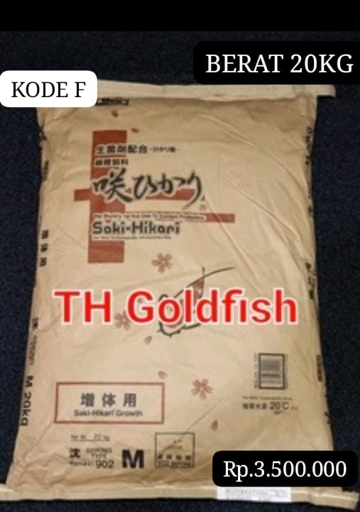 SAKI HIKARI GROWTH SINKING M PAKAN KOI IMPORT JAPAN BERAT 1 KARUNG 20KG ISTIMEWA PEMBAYARAN WAJIB DI INVOICE ADMIN 50cm