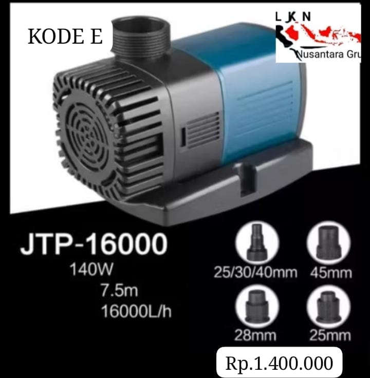MESIN POMPA KOLAM TERBARU SUNSUN JTP16000 ORIGINAL PRODUK TERLARIS DI KELASNYA PEMBAYARAN WAJIB DI INVOICE ADMIN 50cm