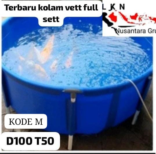 DESKRIPSI PKT KOLAM VETT ORCHIDBUNDAR FULL SETT PARALON ORIGINAL DESAIN DR PABRIK COCOKBUAT KARANTINA IKAN ANDA PEMBAYARAN WAJIB DI INVOICE ADMIN D100 T50cm