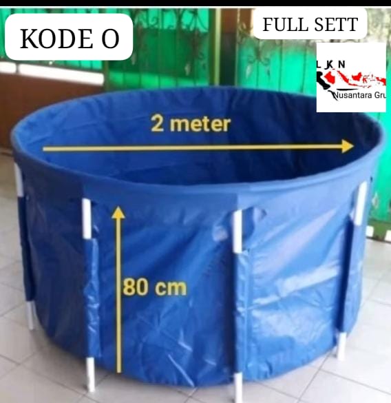 DESKRIPSI PKT KOLAM VETT ORCHIDBUNDAR FULL SETT PARALON ORIGINAL DESAIN DR PABRIK COCOKBUAT KARANTINA IKAN ANDA PEMBAYARAN WAJIB DI INVOICE ADMIN D200 T80cm