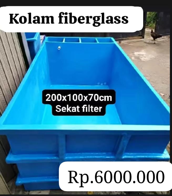 1UNIT KOLAM FIBERGLASS ORIGINAL DESAIN MODIFIKASI TEBAL KOKOH DAN KUAT TAMPILAN ELEGAN DESAIN DARI PABRIK UKURAN P ISTIMEWA 20010070cm LOKASI KARAWANG 70cm