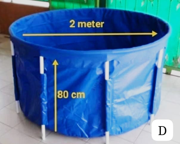 1 UNIT KOLAM ORCHID FULL SETT PARALON TINGGAL PASANG PRODUK TERBARU DARI TOKO SIZE D200 T80 NON DRAINASE PEMBAYARAN WAJIB DI INVOICE ADMIN 1cm