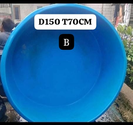 1UNIT BAK SELFI IKAN FIBERGLASSBULAT KOKOH DAN KUAT DESAIN DR PABRIK ORIGINAL UKURAN D150 T70 ISTIMEWA 50cm