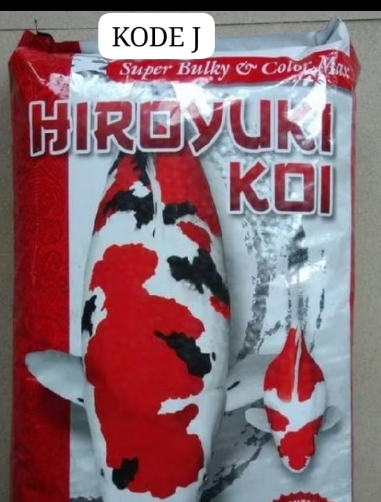 PAKAN KOI HIROYUKI MERAH COLOR MAXX BERAT 5KG SIZE S M L PEMBAYARAN WAJIB DI INVOICE ADMIN TOKO 5cm