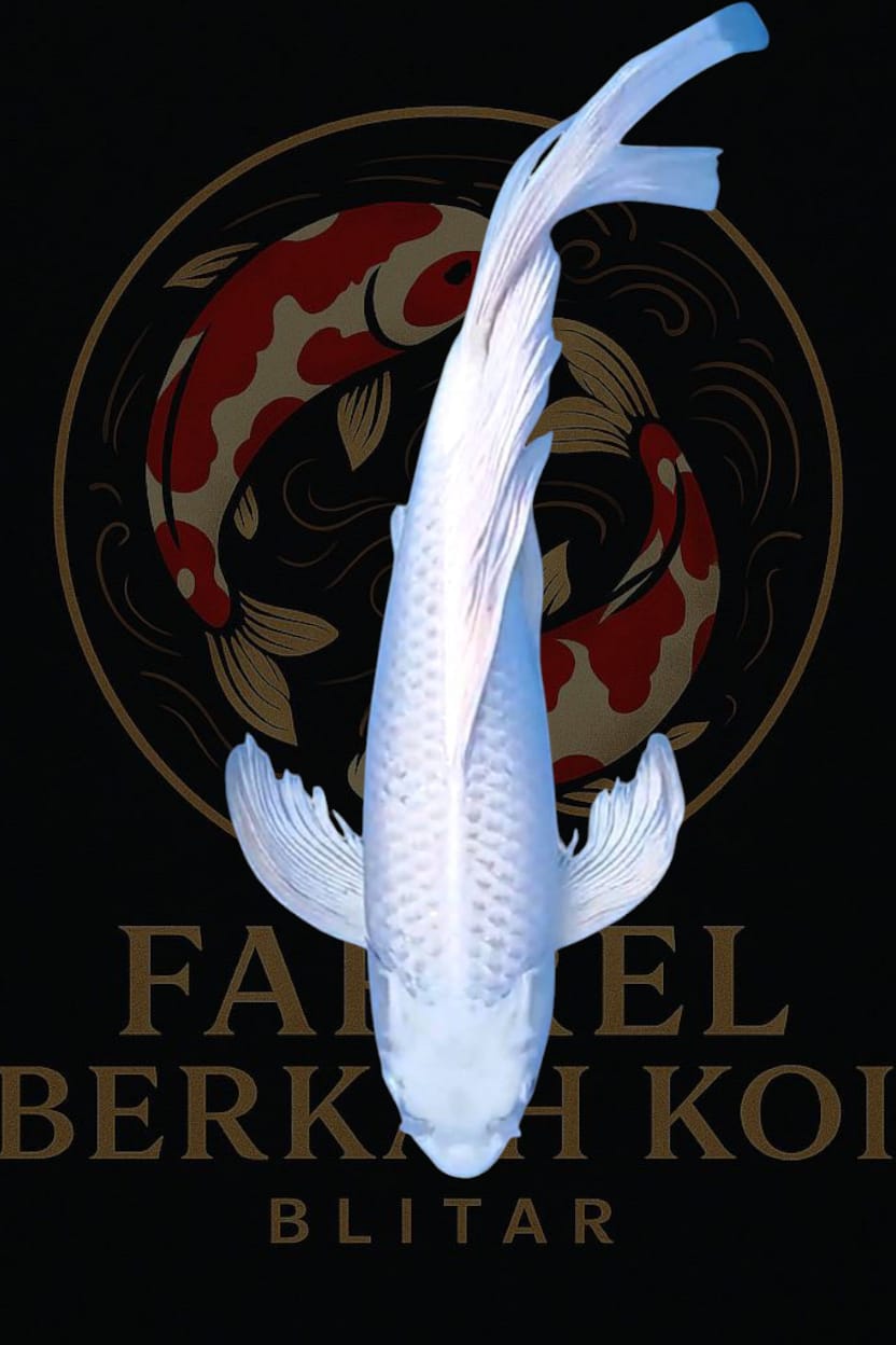 BUTTERFLY SNOW WHITE PLATINUM PENARI KOLAM 43cm