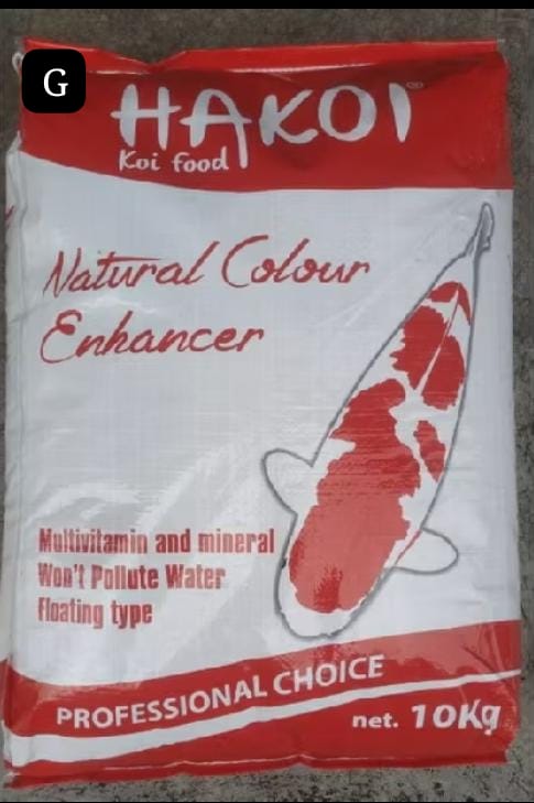 PAKAN KOI HAKOI COLOR ENHANCHER BERAT 10KG SIZE 2MM 5MM MOHON BACA DESKRIPSI PEMBAYARAN WAJIB DI INVOICE ADMIN TOKO 5cm