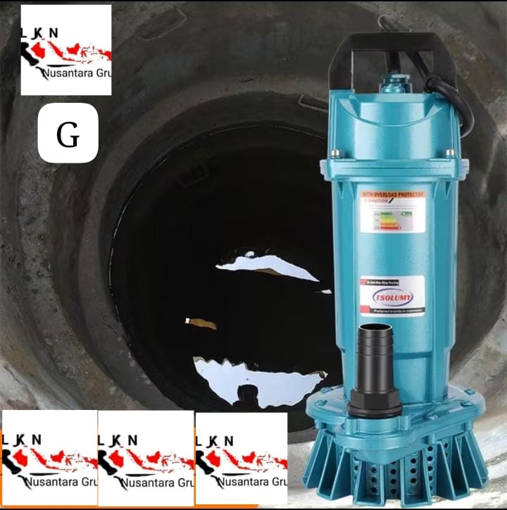 MESIN CELUP POMPA KOLAM DAN SUMUR TENAGA SUPER SEMBURAN KENCANG KEDALAMAN 15cm SPX370L SUBMERSIBLE PUMP 1 INCH PEMBAYARAN WAJIB DI INVOICE REKENING ADMIN TOKO 15cm