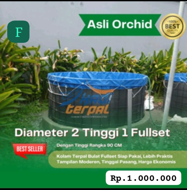 SEPESIAL 1 UNIT KOLAM VETT FULL SETT D2 T1 NON DRAINASE PRAKTIS DAN EKONOMIS PEMBAYARAN WAJIB DI NO REKENING INVOICE ADMIN TOKO 5cm