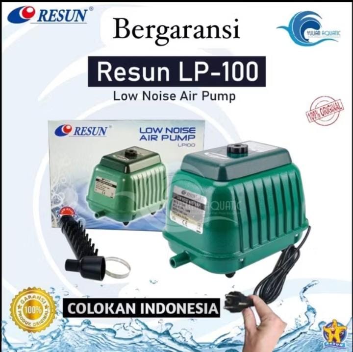 RESUN LP 100 ORIGINAL BARU DARI TOKO BERGARANSI PRODUK AERATOR TERBAIK DI KELASNYA PEMBAYARAN WAJIB DI INVOICE REKENING ADMIN 5cm