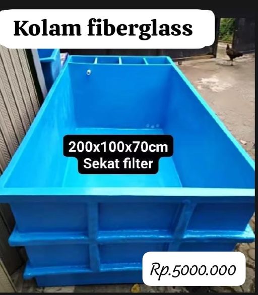 1 UNIT KOLAM FIBERGLASS SEKAT FILTER ORIGINAL 20010070 DI KIRIM DALAM 6HARI LOKASI KARAWANG SEBELUM BID TANYA ONGKIR DULU DAN EKSPEDISI DI TENTUKAN TOKO KAMI DN PEMBAYARAN WAJIB DI REKENING INVOICE ADMIN TOKO 5cm