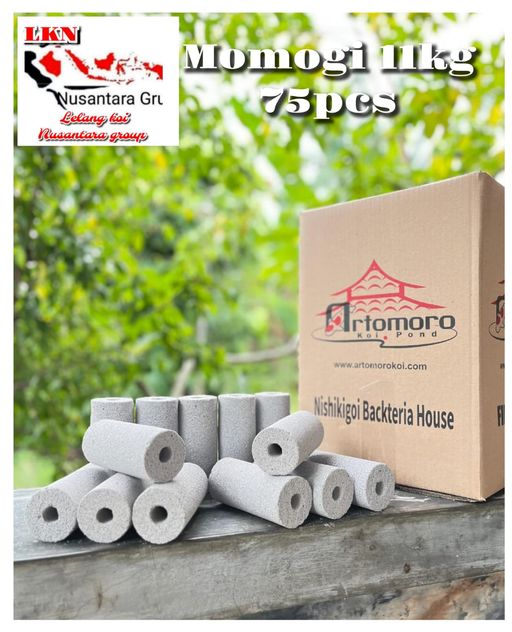 MEDIA FILTER BIOLOGIS NISHIKIGOI BACTERIA HOUSE MOMOGI ISI 75PCS 11KG ONGKIR 80RB NETT SEJAWA SEJABODETABEK PEMBAYARAN WAJIB DI INVOICE ADMIN 5cm