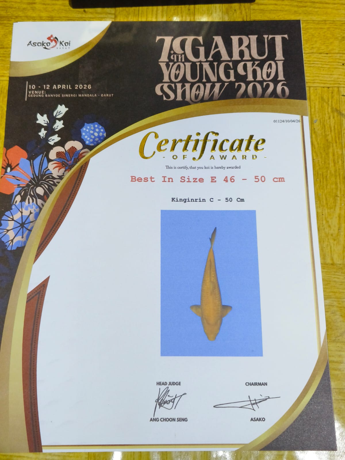 Sertifikat Ikan