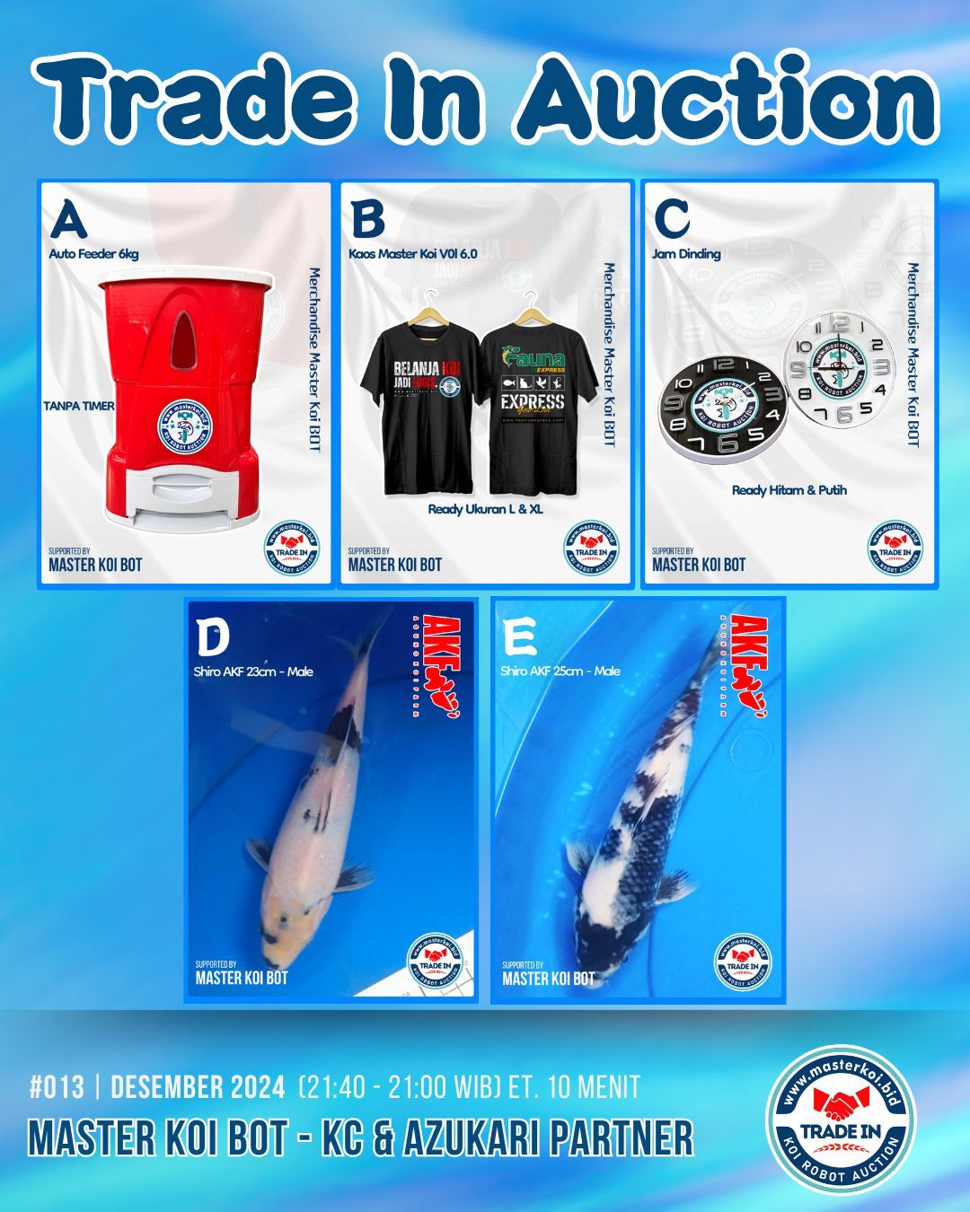 Lelang Koi Online, Jual Beli Ikan Koi, Pasar Koi Terbaik, Agen Lelang Koi, Penawaran Koi Berkualitas, Harga Jual Koi, Lelang Ikan Koi Import, Beli Koi Online, Jual Koi Murah, Koi Showroom, Penjual Koi Terpercaya, Lelang Koi Jakarta, Jual Koi Lokal, Koi Kualitas Unggul, Harga Terbaik Koi, Jual Koi Indukan, Lelang Ikan Hias Koi, Pasar Koi Indonesia, Beli Koi Berkualitas Tinggi, Koi Farm Terbesar, Jual Beli Koi Impor, Lelang Ikan Koi Kualitas Premium, Daftar Harga Koi Terbaru, Pusat Jual Beli Koi, Info Lelang Koi Hari Ini.