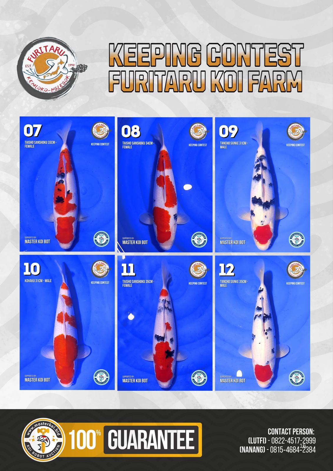Lelang Koi Online, Jual Beli Ikan Koi, Pasar Koi Terbaik, Agen Lelang Koi, Penawaran Koi Berkualitas, Harga Jual Koi, Lelang Ikan Koi Import, Beli Koi Online, Jual Koi Murah, Koi Showroom, Penjual Koi Terpercaya, Lelang Koi Jakarta, Jual Koi Lokal, Koi Kualitas Unggul, Harga Terbaik Koi, Jual Koi Indukan, Lelang Ikan Hias Koi, Pasar Koi Indonesia, Beli Koi Berkualitas Tinggi, Koi Farm Terbesar, Jual Beli Koi Impor, Lelang Ikan Koi Kualitas Premium, Daftar Harga Koi Terbaru, Pusat Jual Beli Koi, Info Lelang Koi Hari Ini.
