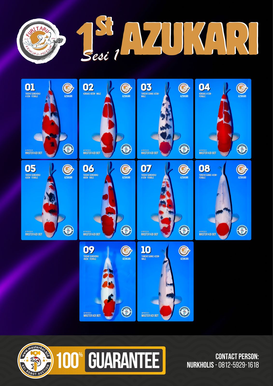 Lelang Koi Online, Jual Beli Ikan Koi, Pasar Koi Terbaik, Agen Lelang Koi, Penawaran Koi Berkualitas, Harga Jual Koi, Lelang Ikan Koi Import, Beli Koi Online, Jual Koi Murah, Koi Showroom, Penjual Koi Terpercaya, Lelang Koi Jakarta, Jual Koi Lokal, Koi Kualitas Unggul, Harga Terbaik Koi, Jual Koi Indukan, Lelang Ikan Hias Koi, Pasar Koi Indonesia, Beli Koi Berkualitas Tinggi, Koi Farm Terbesar, Jual Beli Koi Impor, Lelang Ikan Koi Kualitas Premium, Daftar Harga Koi Terbaru, Pusat Jual Beli Koi, Info Lelang Koi Hari Ini.