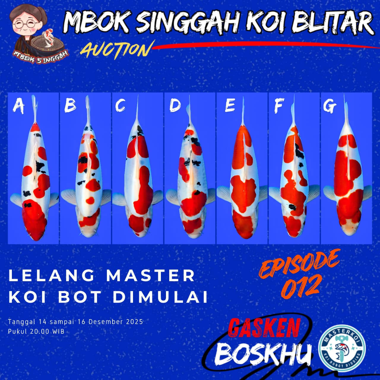 Lelang Koi Online, Jual Beli Ikan Koi, Pasar Koi Terbaik, Agen Lelang Koi, Penawaran Koi Berkualitas, Harga Jual Koi, Lelang Ikan Koi Import, Beli Koi Online, Jual Koi Murah, Koi Showroom, Penjual Koi Terpercaya, Lelang Koi Jakarta, Jual Koi Lokal, Koi Kualitas Unggul, Harga Terbaik Koi, Jual Koi Indukan, Lelang Ikan Hias Koi, Pasar Koi Indonesia, Beli Koi Berkualitas Tinggi, Koi Farm Terbesar, Jual Beli Koi Impor, Lelang Ikan Koi Kualitas Premium, Daftar Harga Koi Terbaru, Pusat Jual Beli Koi, Info Lelang Koi Hari Ini.