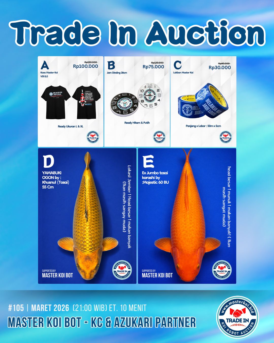 Lelang Koi Online, Jual Beli Ikan Koi, Pasar Koi Terbaik, Agen Lelang Koi, Penawaran Koi Berkualitas, Harga Jual Koi, Lelang Ikan Koi Import, Beli Koi Online, Jual Koi Murah, Koi Showroom, Penjual Koi Terpercaya, Lelang Koi Jakarta, Jual Koi Lokal, Koi Kualitas Unggul, Harga Terbaik Koi, Jual Koi Indukan, Lelang Ikan Hias Koi, Pasar Koi Indonesia, Beli Koi Berkualitas Tinggi, Koi Farm Terbesar, Jual Beli Koi Impor, Lelang Ikan Koi Kualitas Premium, Daftar Harga Koi Terbaru, Pusat Jual Beli Koi, Info Lelang Koi Hari Ini.