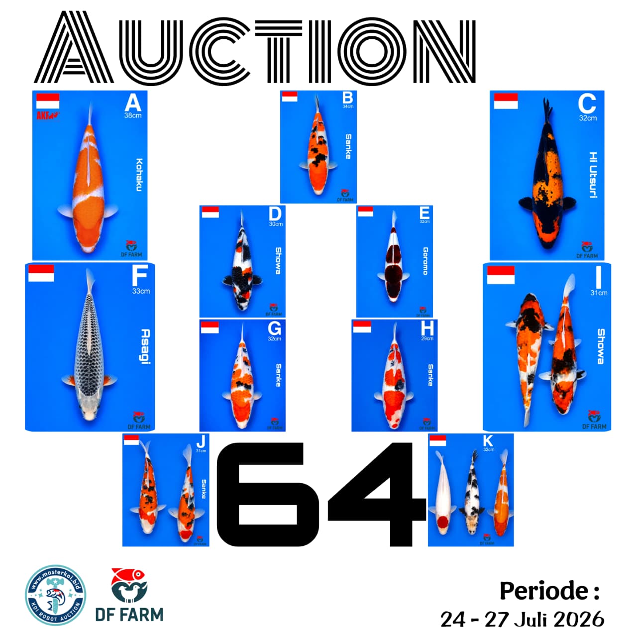 Lelang Koi Online, Jual Beli Ikan Koi, Pasar Koi Terbaik, Agen Lelang Koi, Penawaran Koi Berkualitas, Harga Jual Koi, Lelang Ikan Koi Import, Beli Koi Online, Jual Koi Murah, Koi Showroom, Penjual Koi Terpercaya, Lelang Koi Jakarta, Jual Koi Lokal, Koi Kualitas Unggul, Harga Terbaik Koi, Jual Koi Indukan, Lelang Ikan Hias Koi, Pasar Koi Indonesia, Beli Koi Berkualitas Tinggi, Koi Farm Terbesar, Jual Beli Koi Impor, Lelang Ikan Koi Kualitas Premium, Daftar Harga Koi Terbaru, Pusat Jual Beli Koi, Info Lelang Koi Hari Ini.