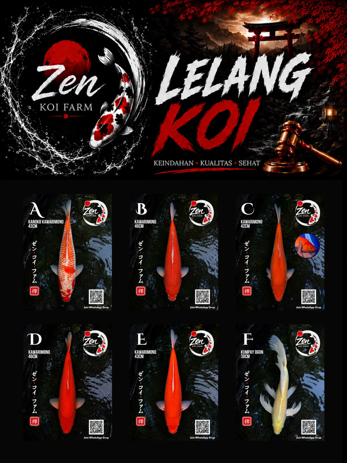 Lelang Koi Online, Jual Beli Ikan Koi, Pasar Koi Terbaik, Agen Lelang Koi, Penawaran Koi Berkualitas, Harga Jual Koi, Lelang Ikan Koi Import, Beli Koi Online, Jual Koi Murah, Koi Showroom, Penjual Koi Terpercaya, Lelang Koi Jakarta, Jual Koi Lokal, Koi Kualitas Unggul, Harga Terbaik Koi, Jual Koi Indukan, Lelang Ikan Hias Koi, Pasar Koi Indonesia, Beli Koi Berkualitas Tinggi, Koi Farm Terbesar, Jual Beli Koi Impor, Lelang Ikan Koi Kualitas Premium, Daftar Harga Koi Terbaru, Pusat Jual Beli Koi, Info Lelang Koi Hari Ini.