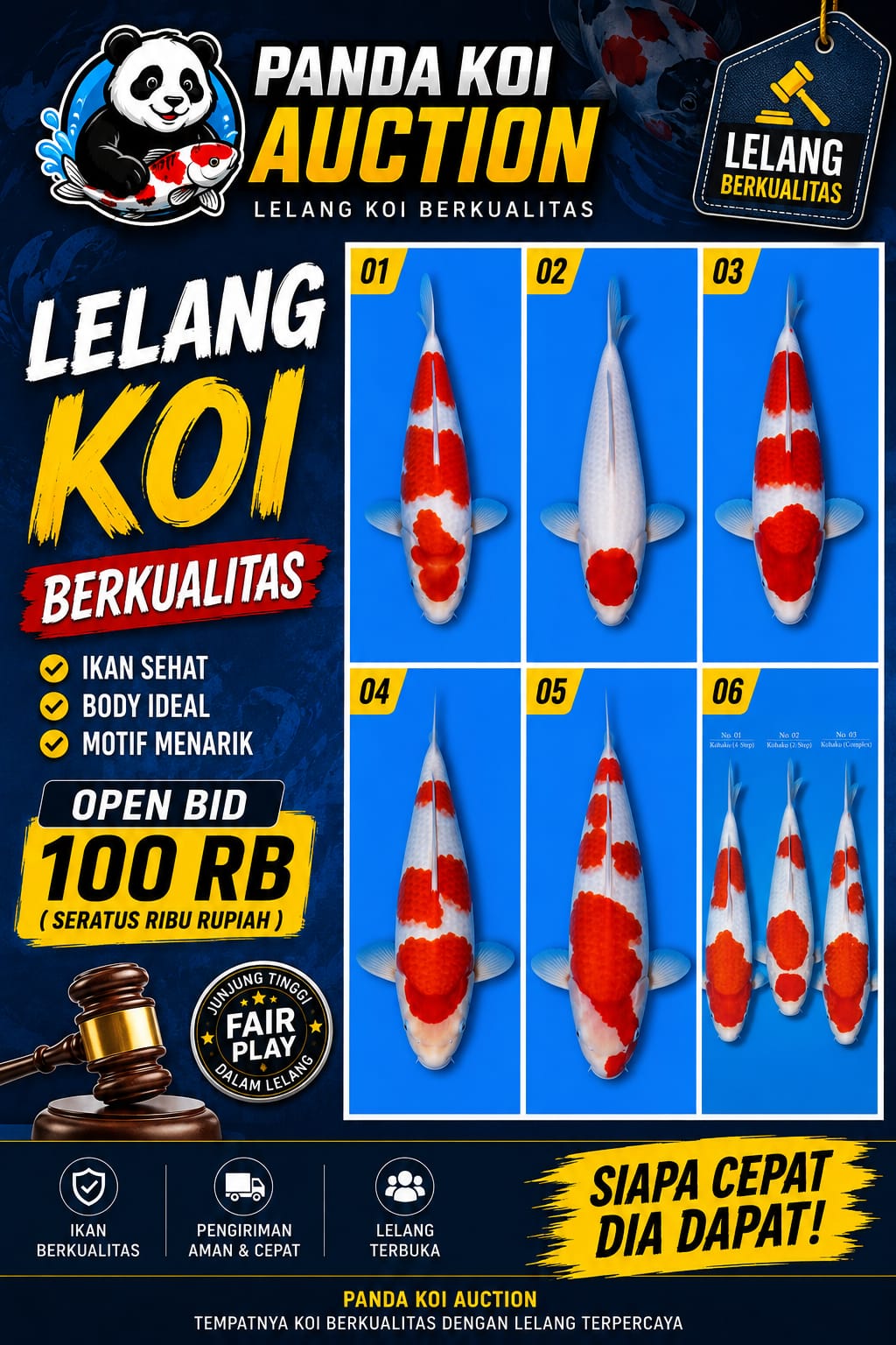 Lelang Koi Online, Jual Beli Ikan Koi, Pasar Koi Terbaik, Agen Lelang Koi, Penawaran Koi Berkualitas, Harga Jual Koi, Lelang Ikan Koi Import, Beli Koi Online, Jual Koi Murah, Koi Showroom, Penjual Koi Terpercaya, Lelang Koi Jakarta, Jual Koi Lokal, Koi Kualitas Unggul, Harga Terbaik Koi, Jual Koi Indukan, Lelang Ikan Hias Koi, Pasar Koi Indonesia, Beli Koi Berkualitas Tinggi, Koi Farm Terbesar, Jual Beli Koi Impor, Lelang Ikan Koi Kualitas Premium, Daftar Harga Koi Terbaru, Pusat Jual Beli Koi, Info Lelang Koi Hari Ini.