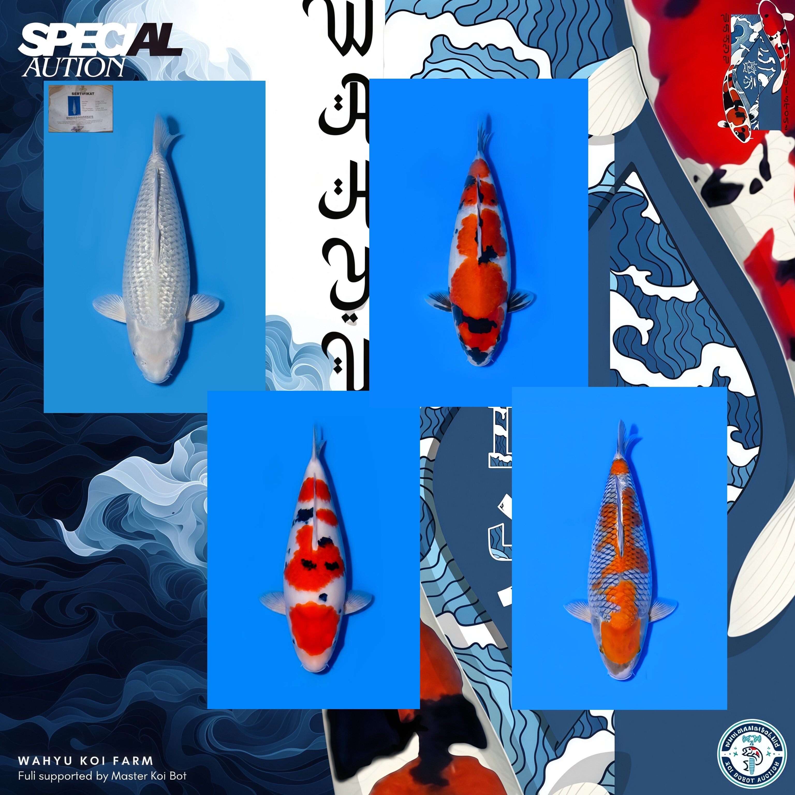 Lelang Koi Online, Jual Beli Ikan Koi, Pasar Koi Terbaik, Agen Lelang Koi, Penawaran Koi Berkualitas, Harga Jual Koi, Lelang Ikan Koi Import, Beli Koi Online, Jual Koi Murah, Koi Showroom, Penjual Koi Terpercaya, Lelang Koi Jakarta, Jual Koi Lokal, Koi Kualitas Unggul, Harga Terbaik Koi, Jual Koi Indukan, Lelang Ikan Hias Koi, Pasar Koi Indonesia, Beli Koi Berkualitas Tinggi, Koi Farm Terbesar, Jual Beli Koi Impor, Lelang Ikan Koi Kualitas Premium, Daftar Harga Koi Terbaru, Pusat Jual Beli Koi, Info Lelang Koi Hari Ini.